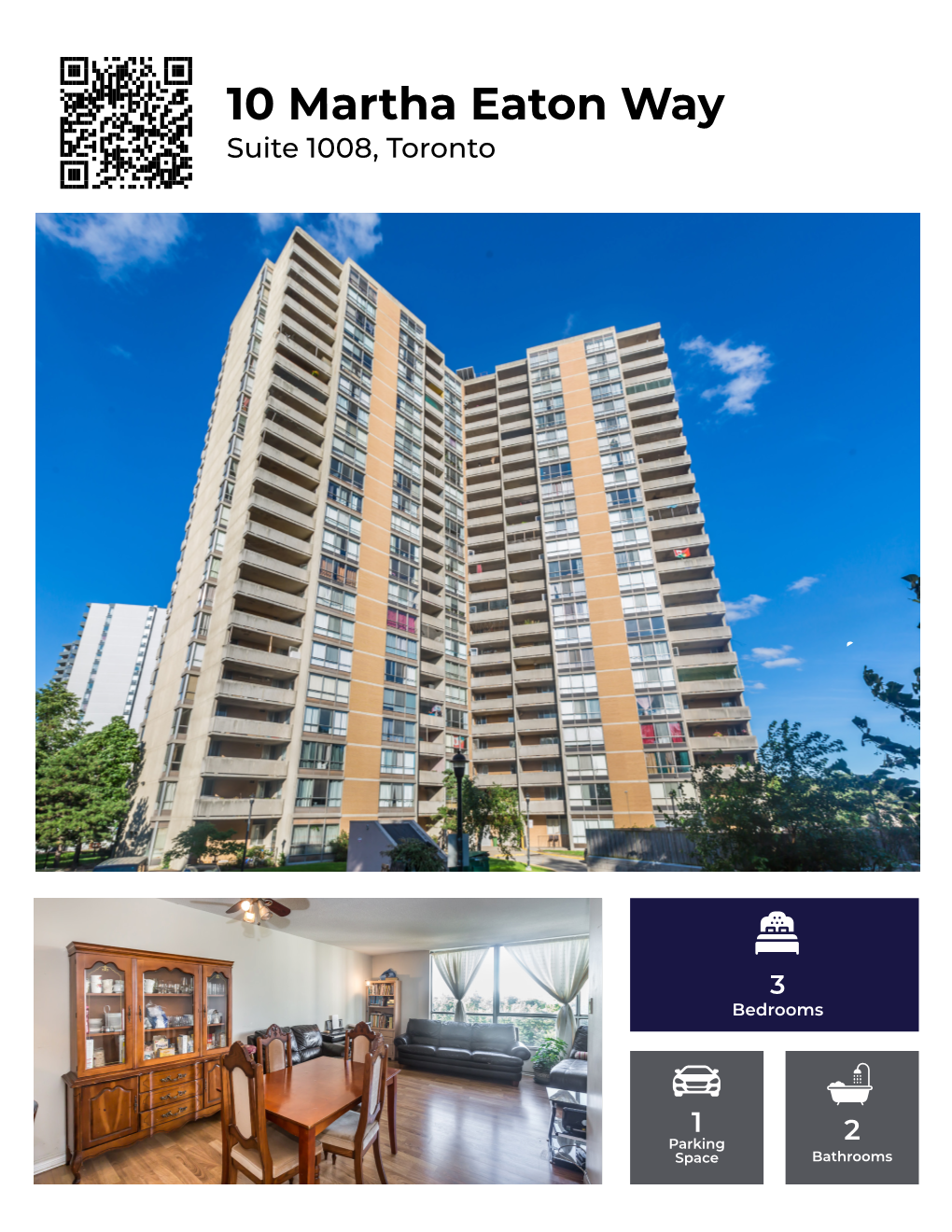 10 Martha Eaton Way Suite 1008, Toronto