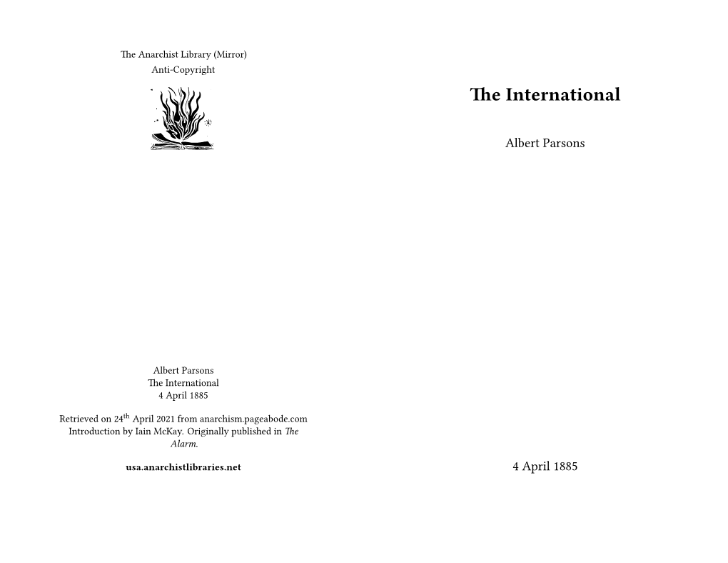 Albert-Parsons-The-International.Lt.Pdf