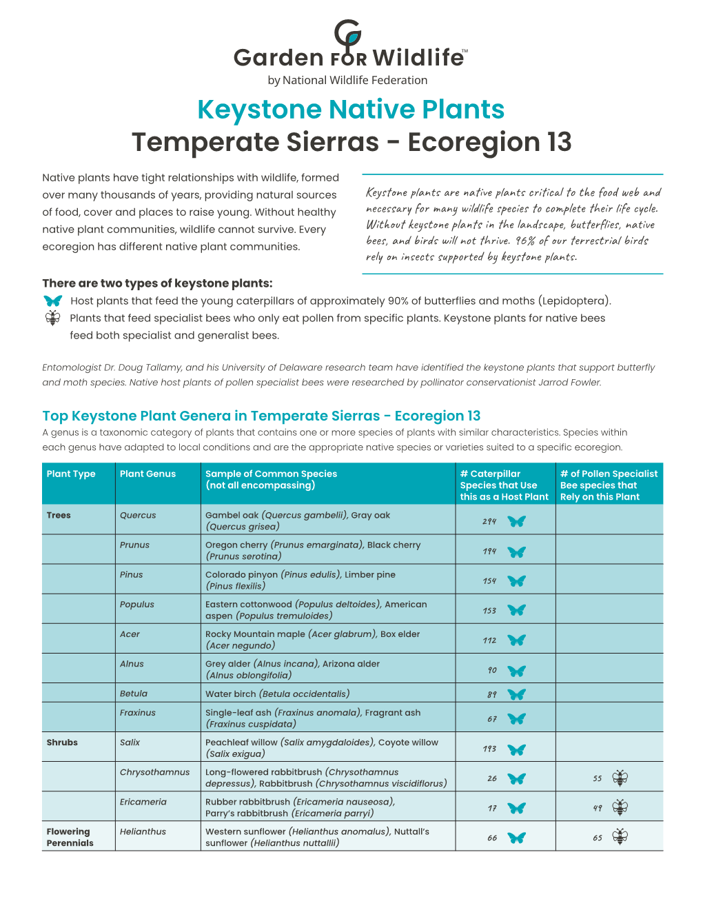 Temperate Sierras