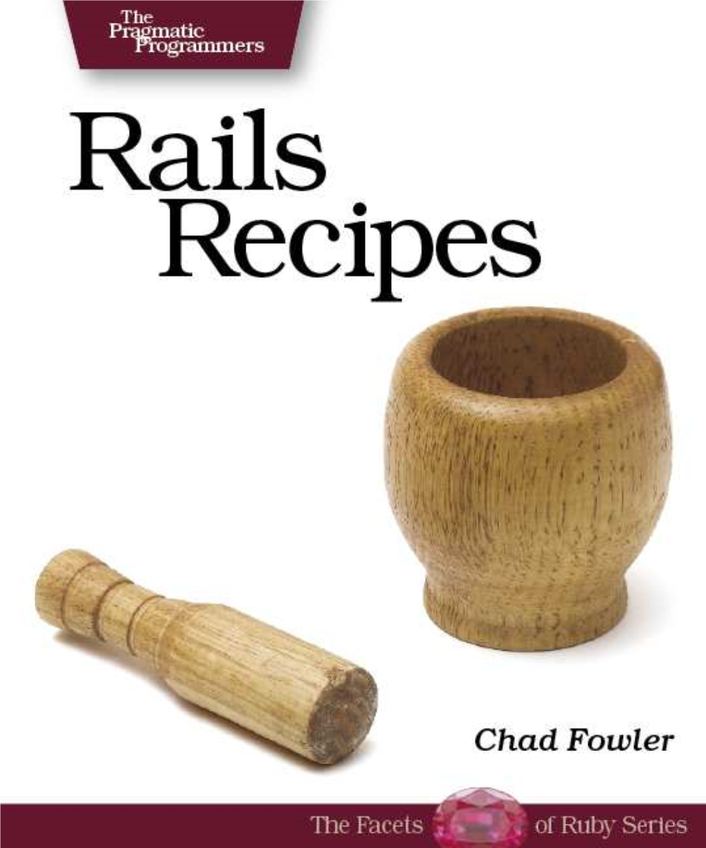 Rails Recipes