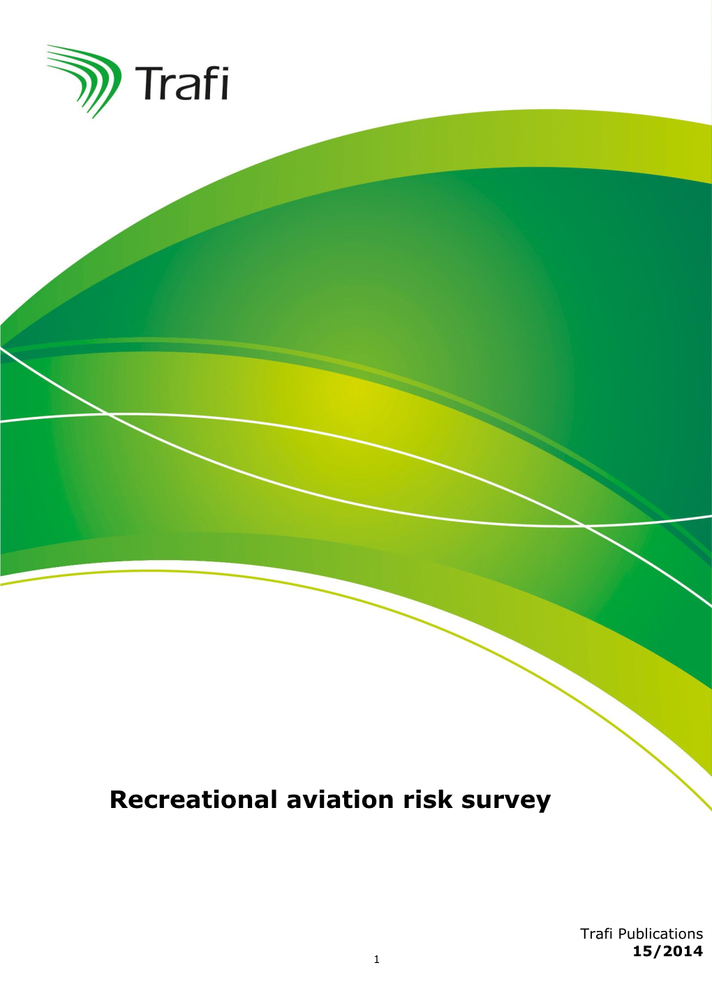 Recreational Aviation Risk Survey