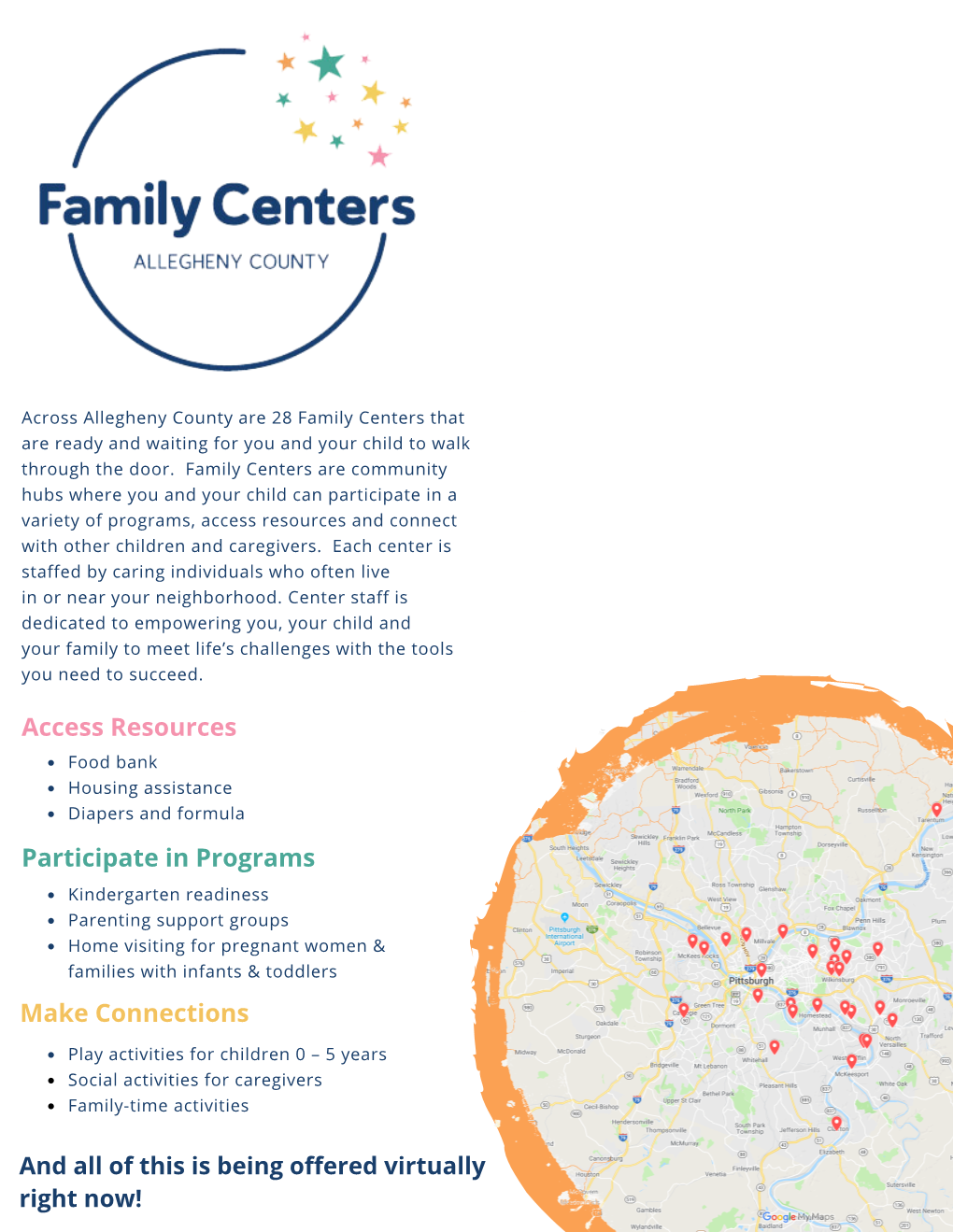 Covid Operations Allegheny County Family Support Centers