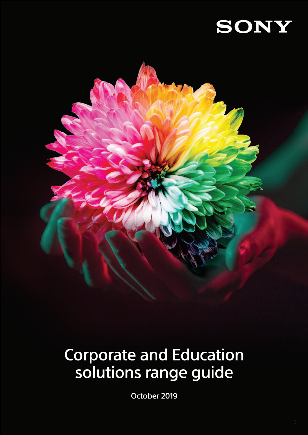 Corporate and Education Solutions Range Guide