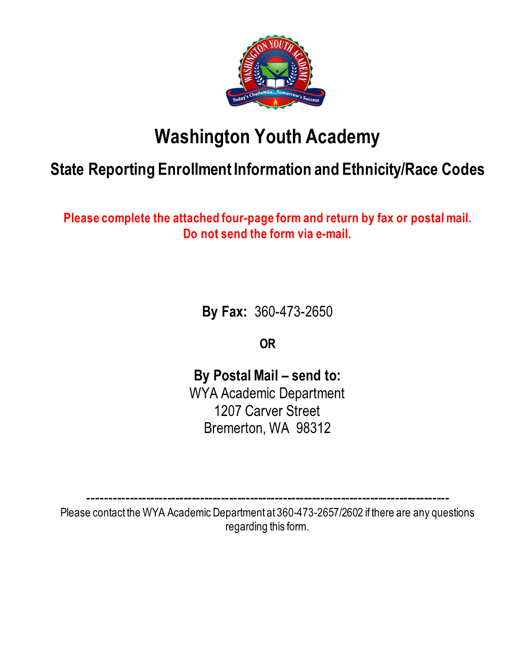 Washington Youth Academy