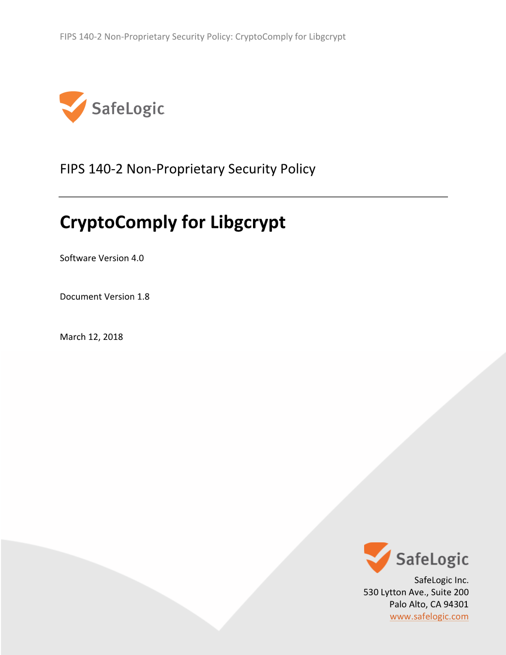 Cryptocomply for Libgcrypt