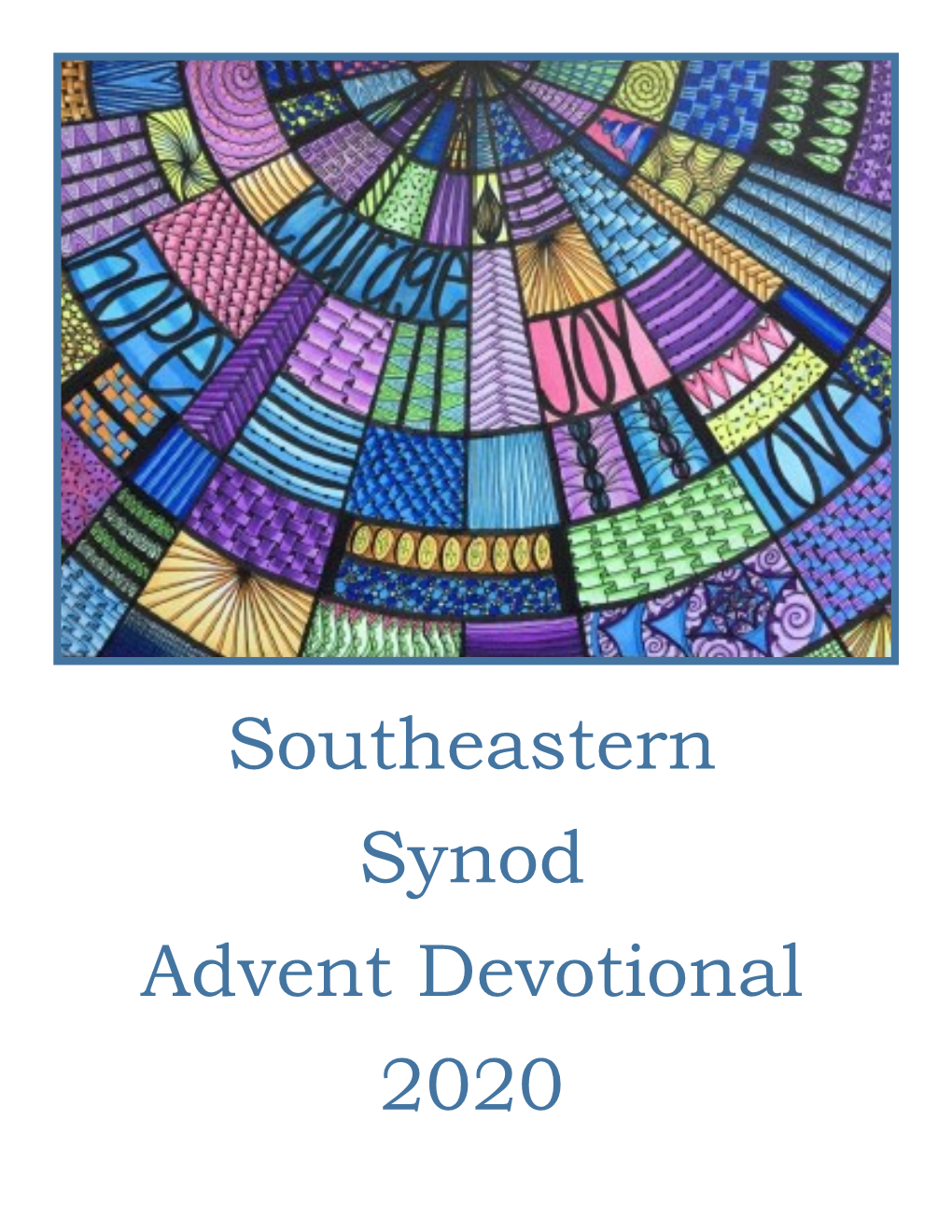 Southeastern Synod Advent Devotional 2020
