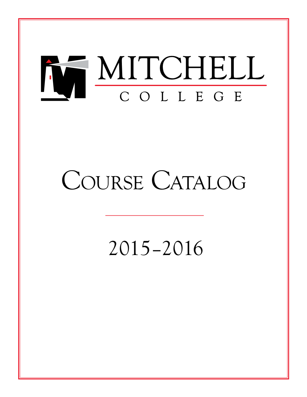 2015.2016 Course Catalog
