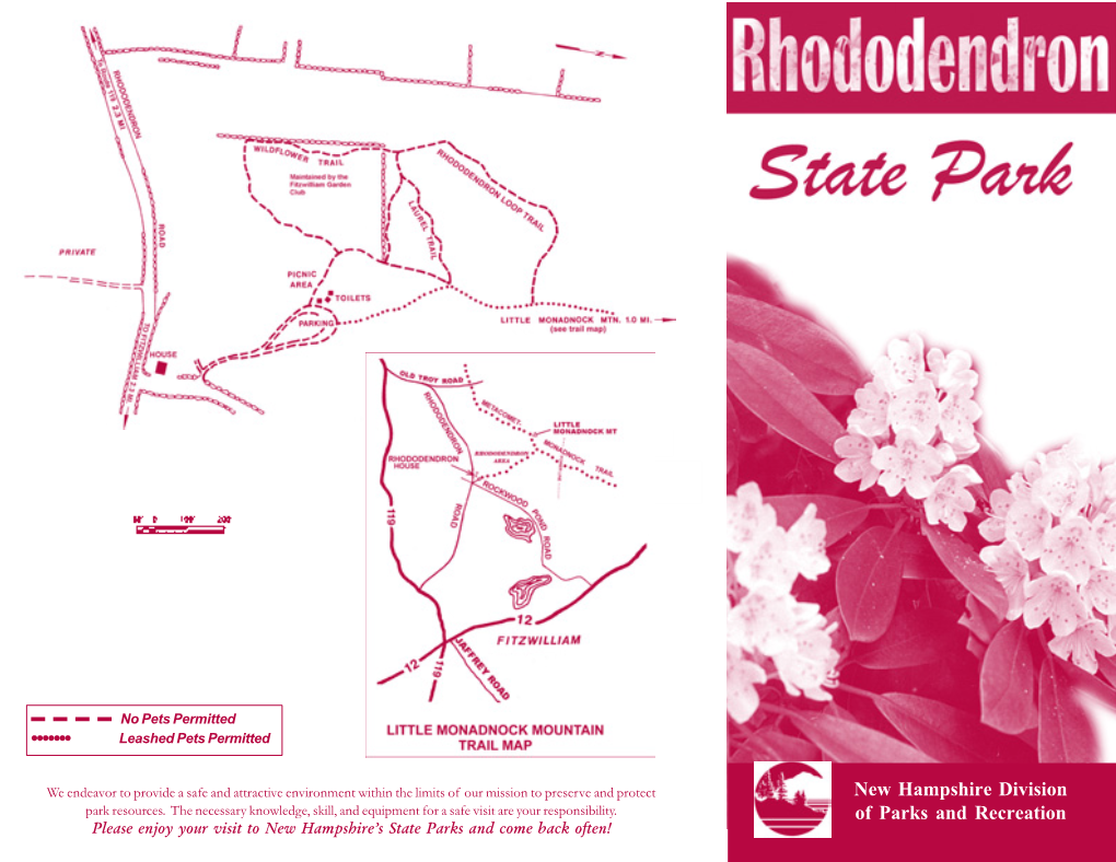 Rhododendron State Park Brochure