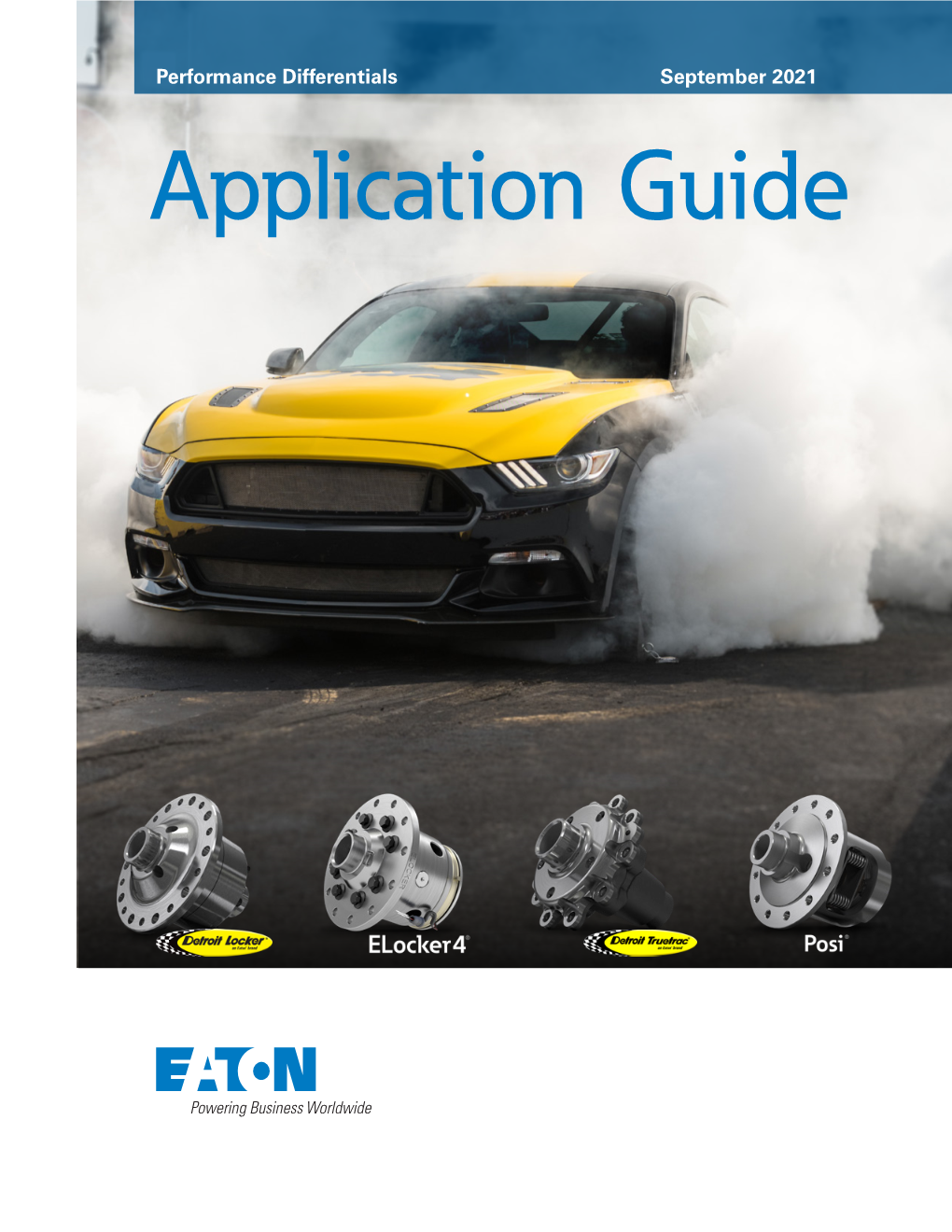 Eaton Performance Differential Application Guide