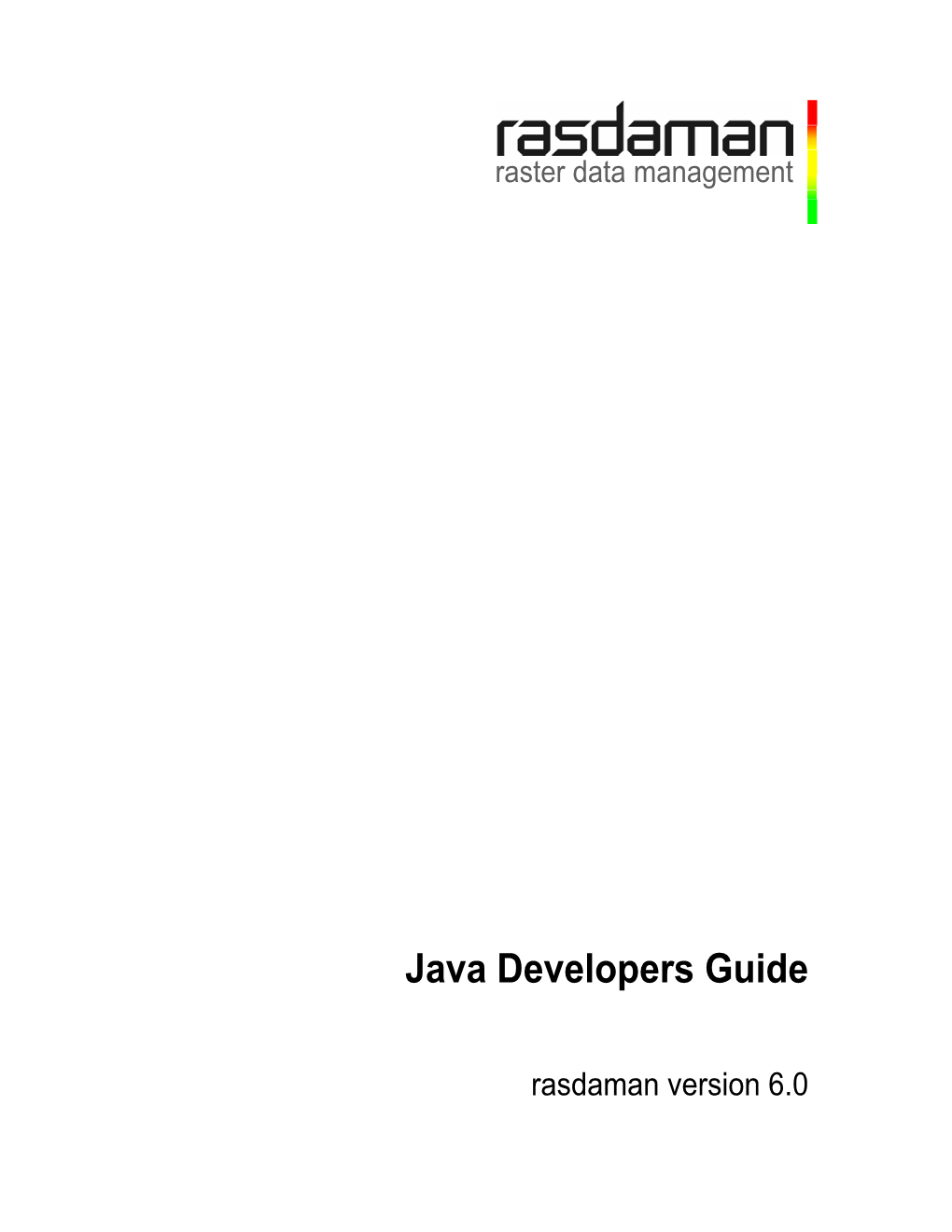 Java Developers Guide