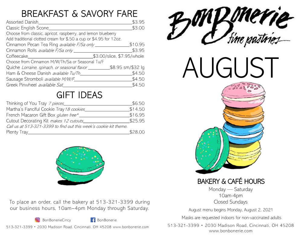 Breakfast & Savory Fare Gift Ideas