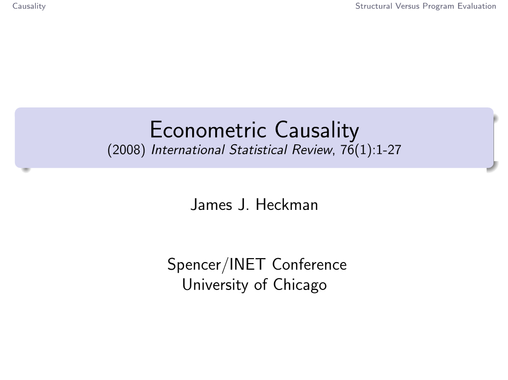 Econometric Causality (2008) International Statistical Review, 76(1):1-27