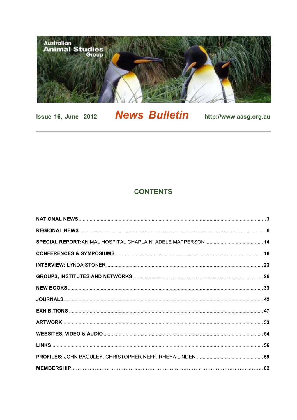 AASG Bulletin Jun 2012