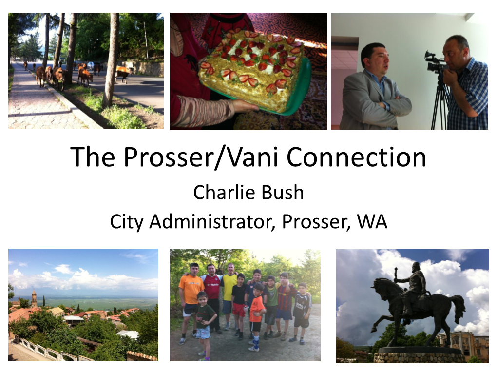 The Prosser/Vani Connection