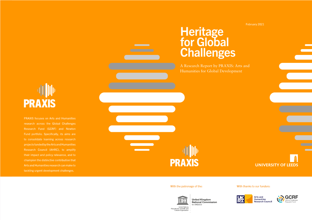 Heritage for Global Challenges