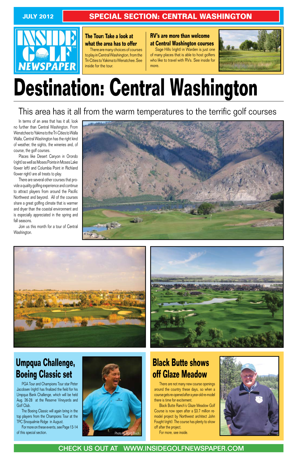 Destination: Central Washington