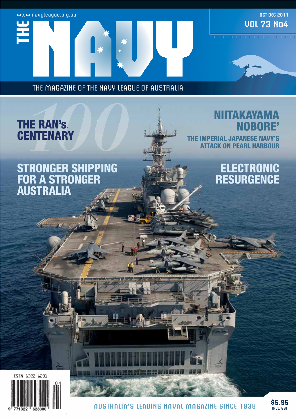 The Navy Vol 73 No 4 Oct 2011