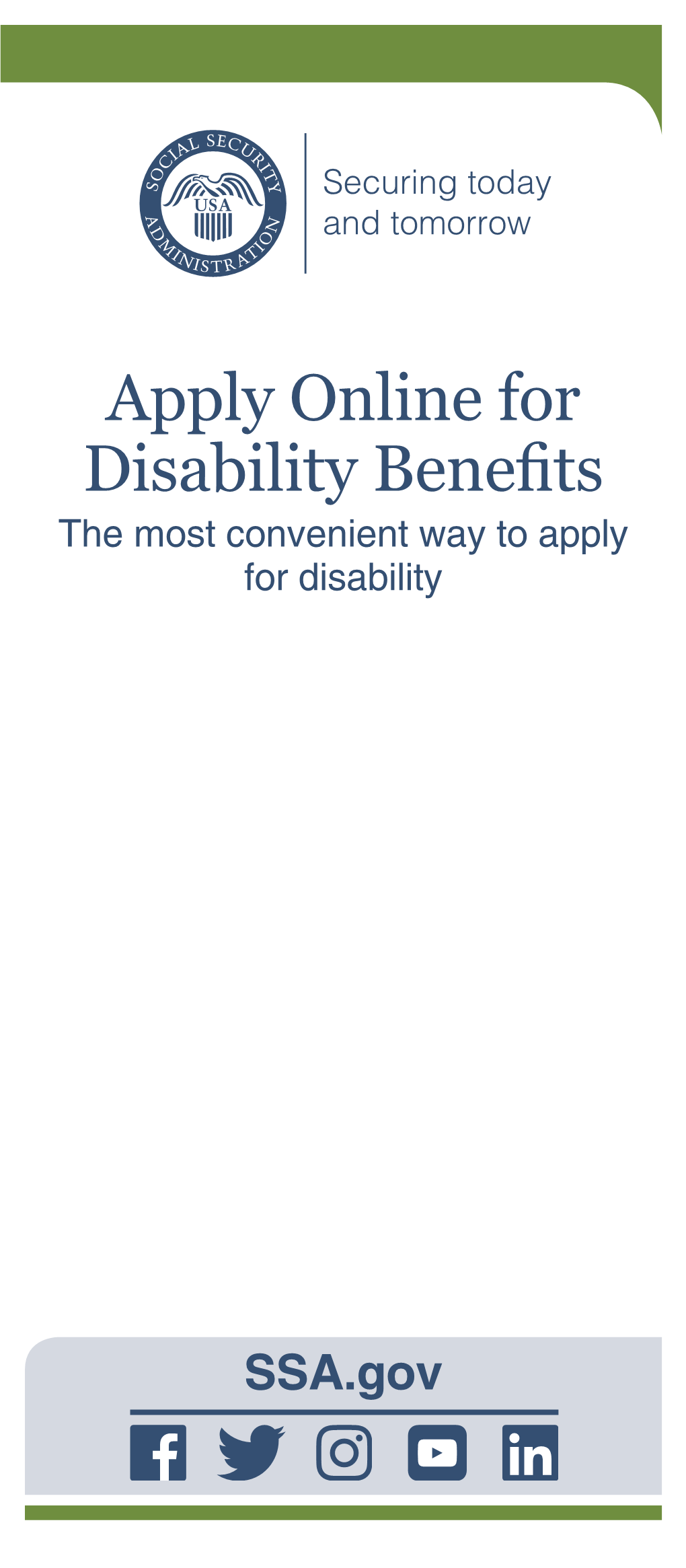 Apply Online for Disability Benefits the Most Convenient Way to Apply for Disability
