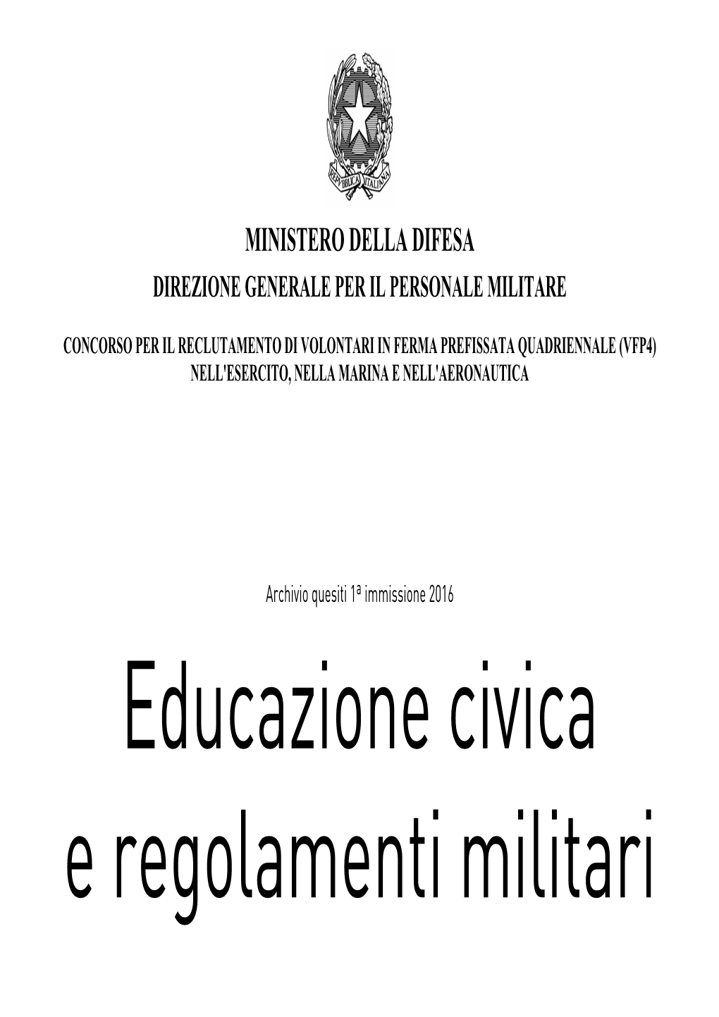 Ministero Della Difesa