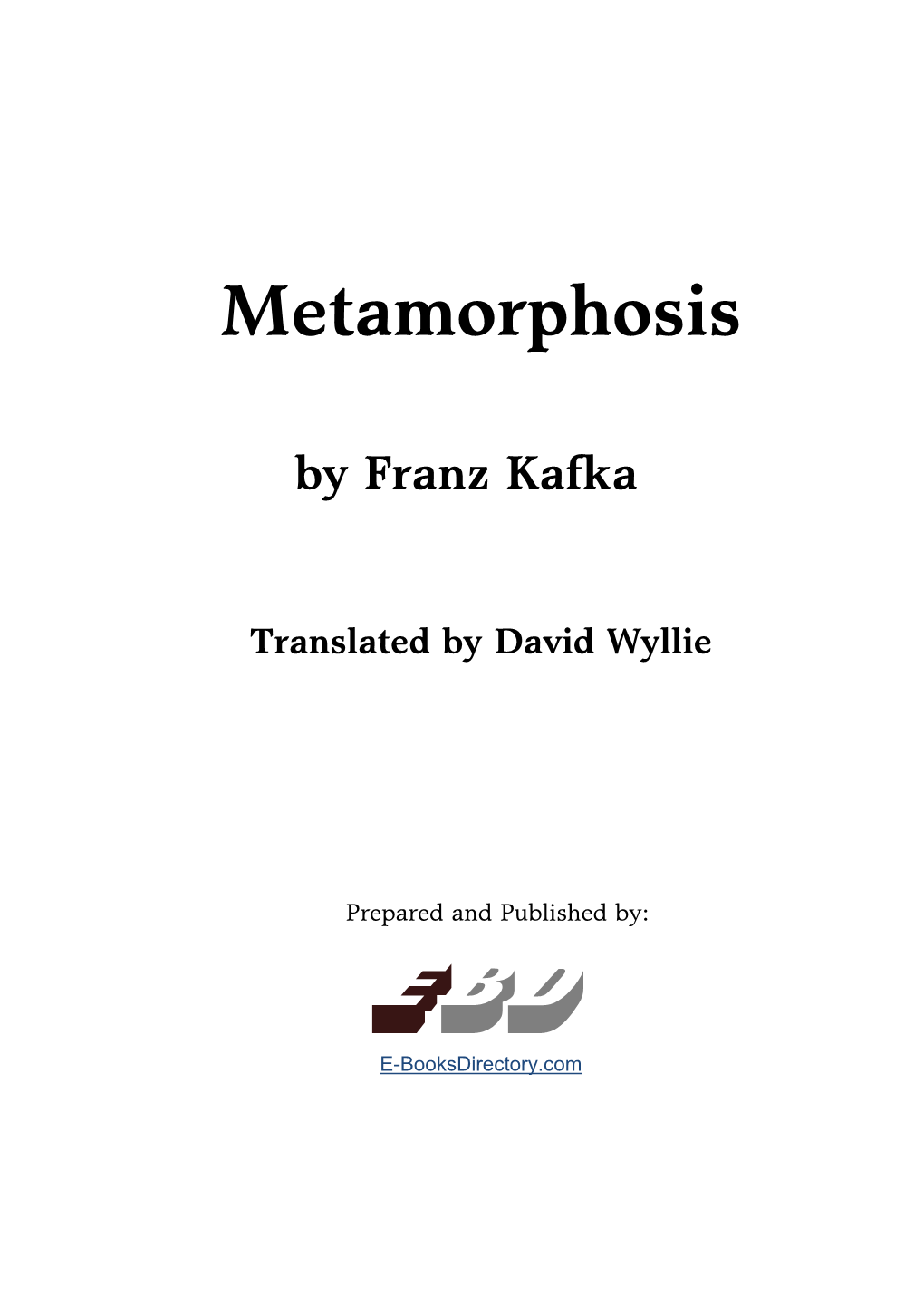 Metamorphosis.Pdf