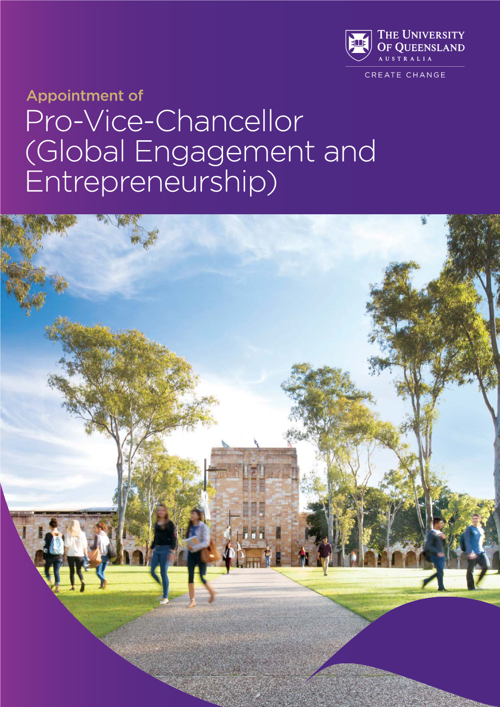 Pro-Vice-Chancellor (Global Engagement and Entrepreneurship) Uq.Edu.Au Ii