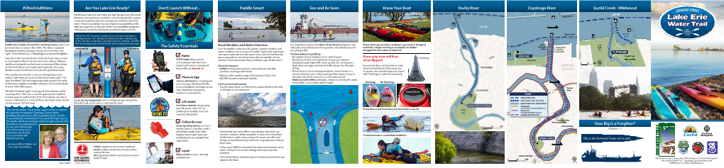 Lake Erie Water Trail Map & Safety Brochure