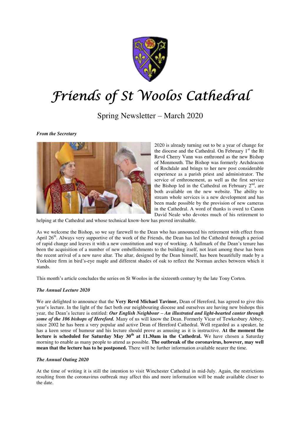 Friends of St Woolos Cathedral