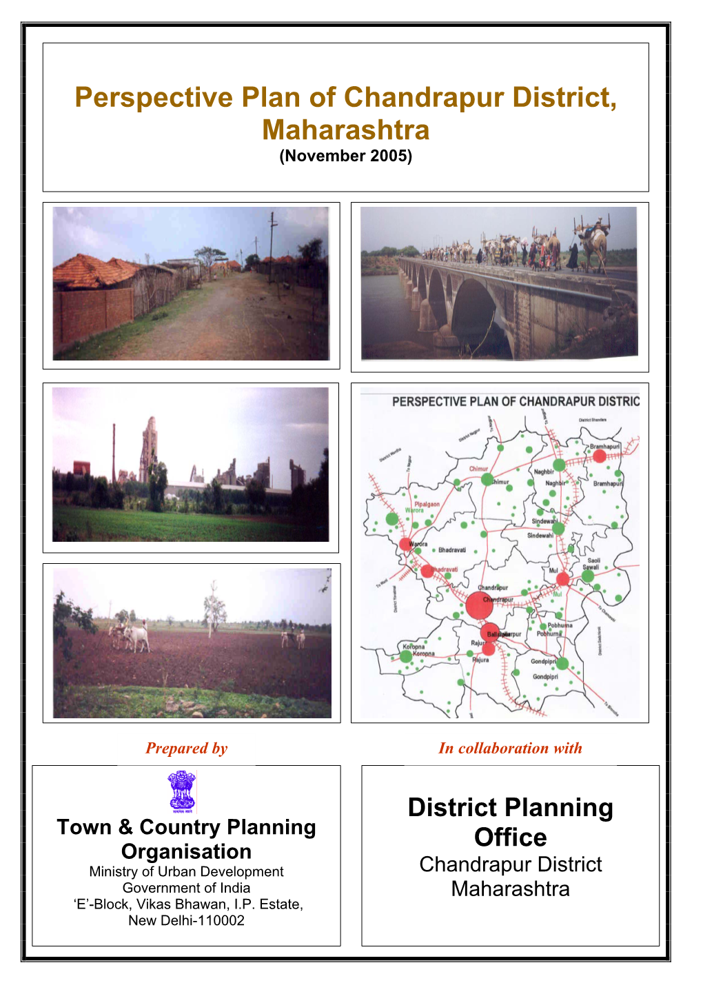 Perspective Plan of Chandrapur District, Maharashtra TCPO