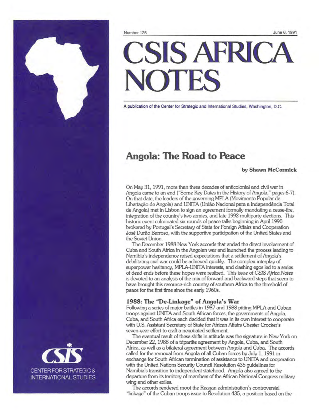 Africa Notes