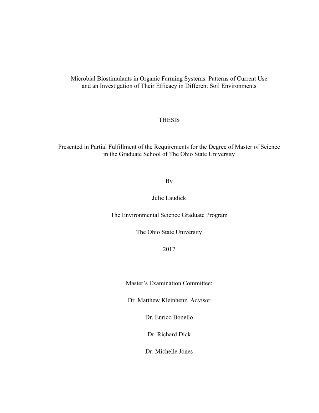 Ii Microbial Biostimulants in Organic Farming Systems