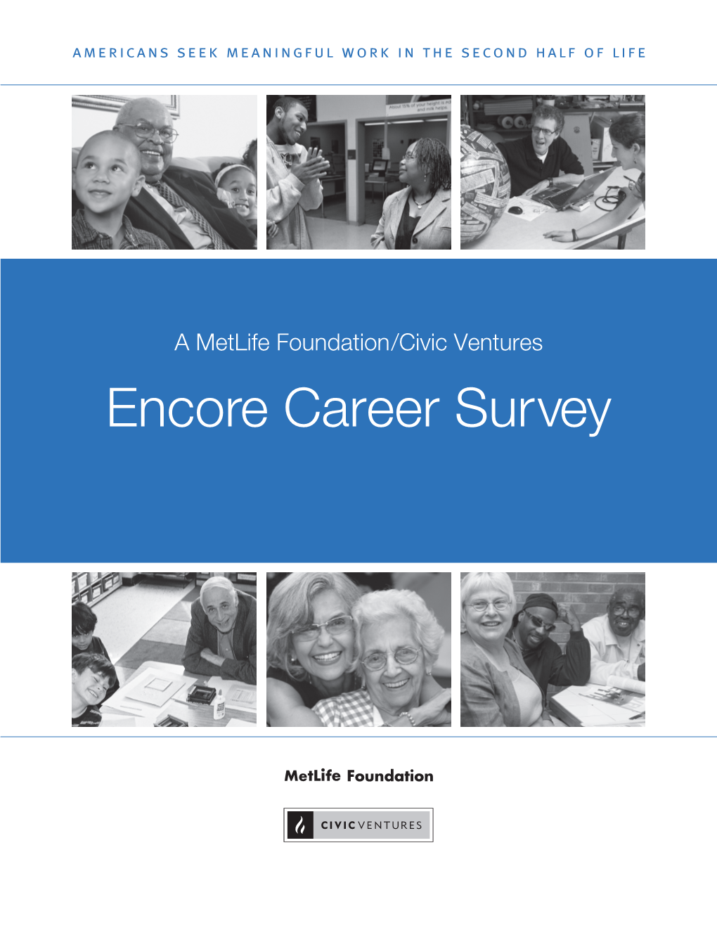 Metlife Foundation/Civic Ventures Encore Career Survey 2008