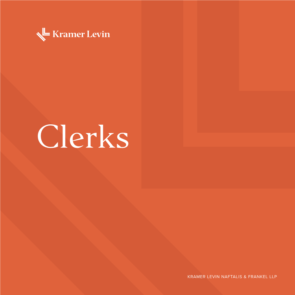 Clerks' Brochure