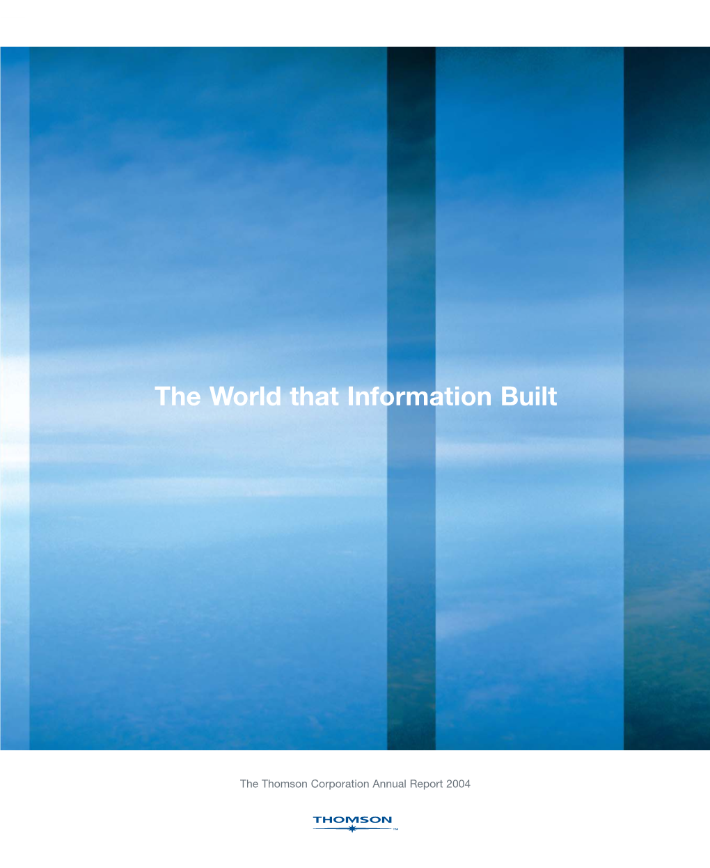 2004 Thomson Annual Report