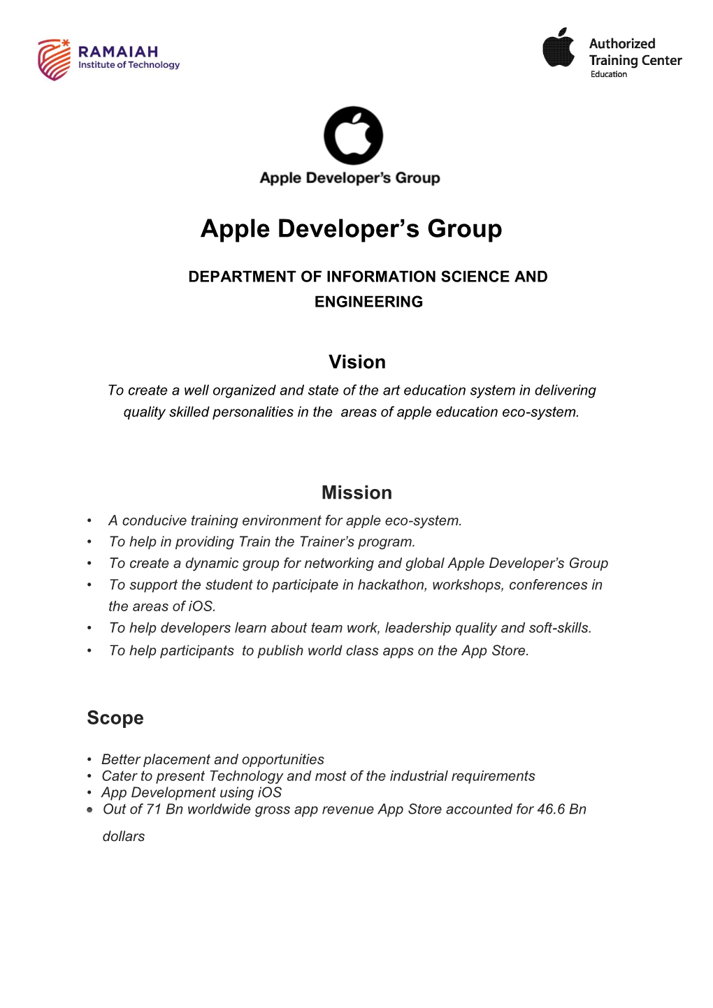 Apple Training and Certification Details