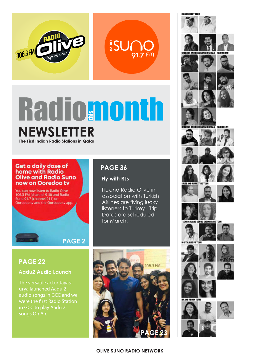 Radiomonththis NEWSLETTER the First Indian Radio Stations in Qatar