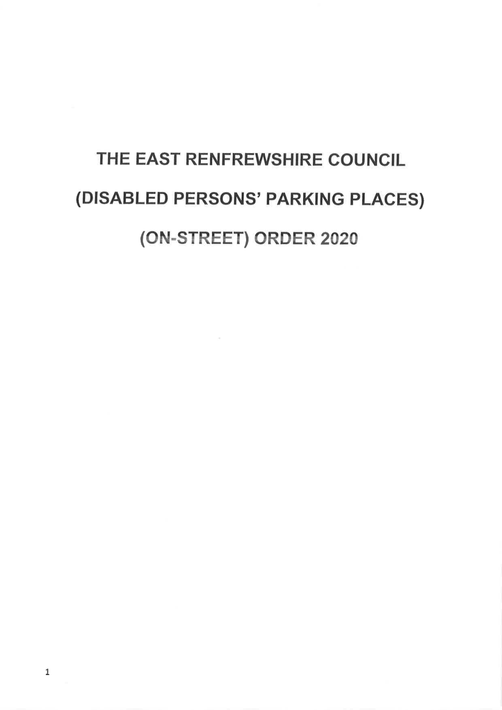 The-ERC-Disabled-Persons-Parking-Places-On-Street-Order-2020.Pdf