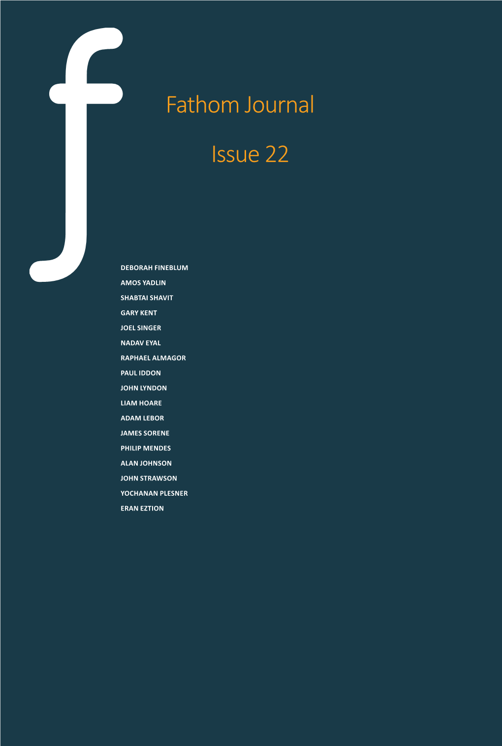 Fathom Journal Issue 22