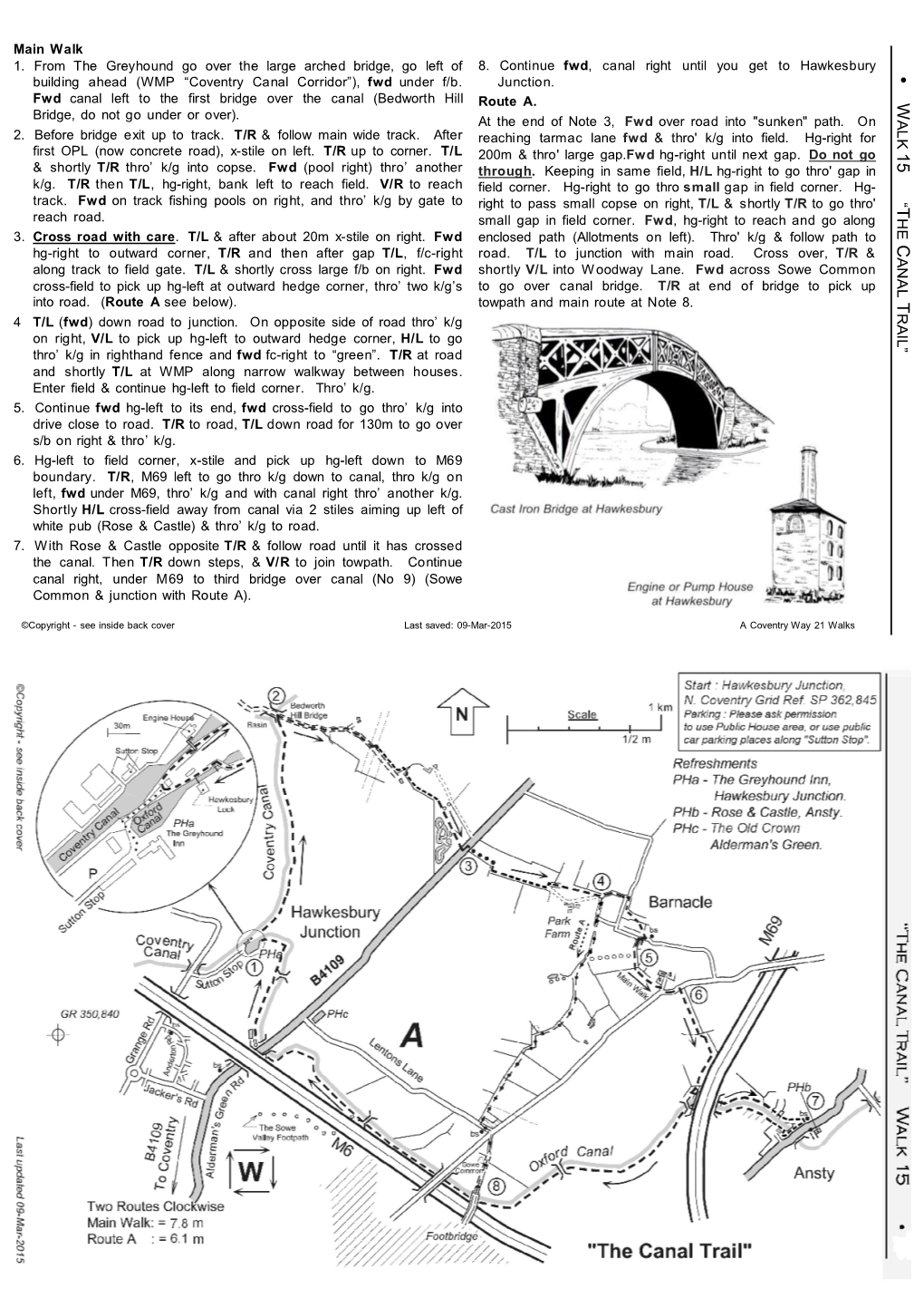 Walk 15 – the Canal Trail