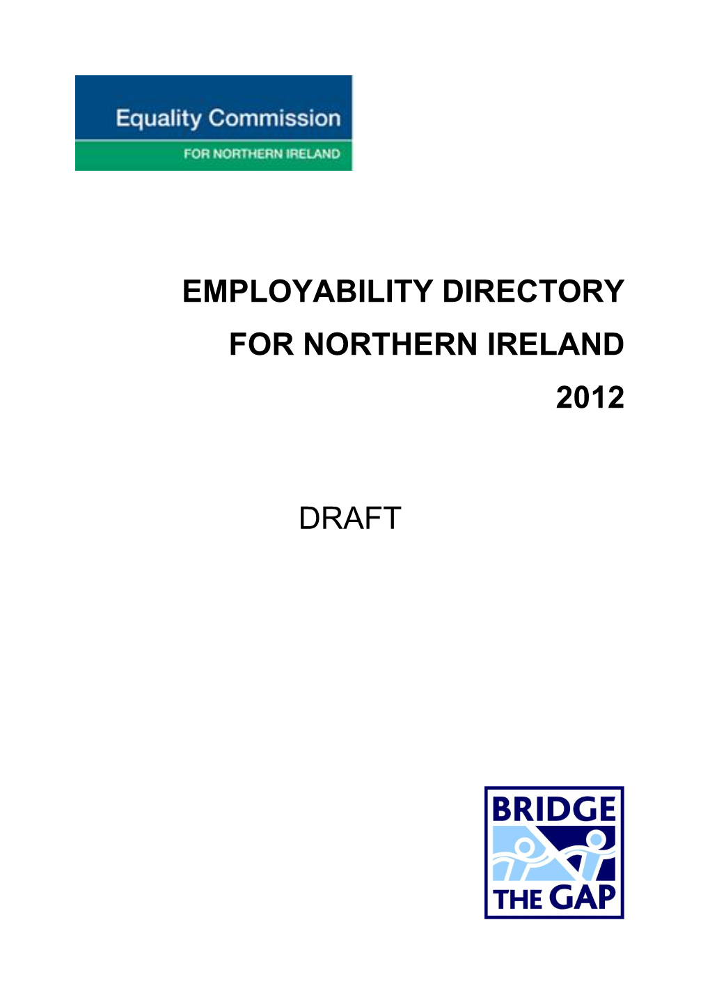 Employability Directory for Northern Ireland 2012 Draft