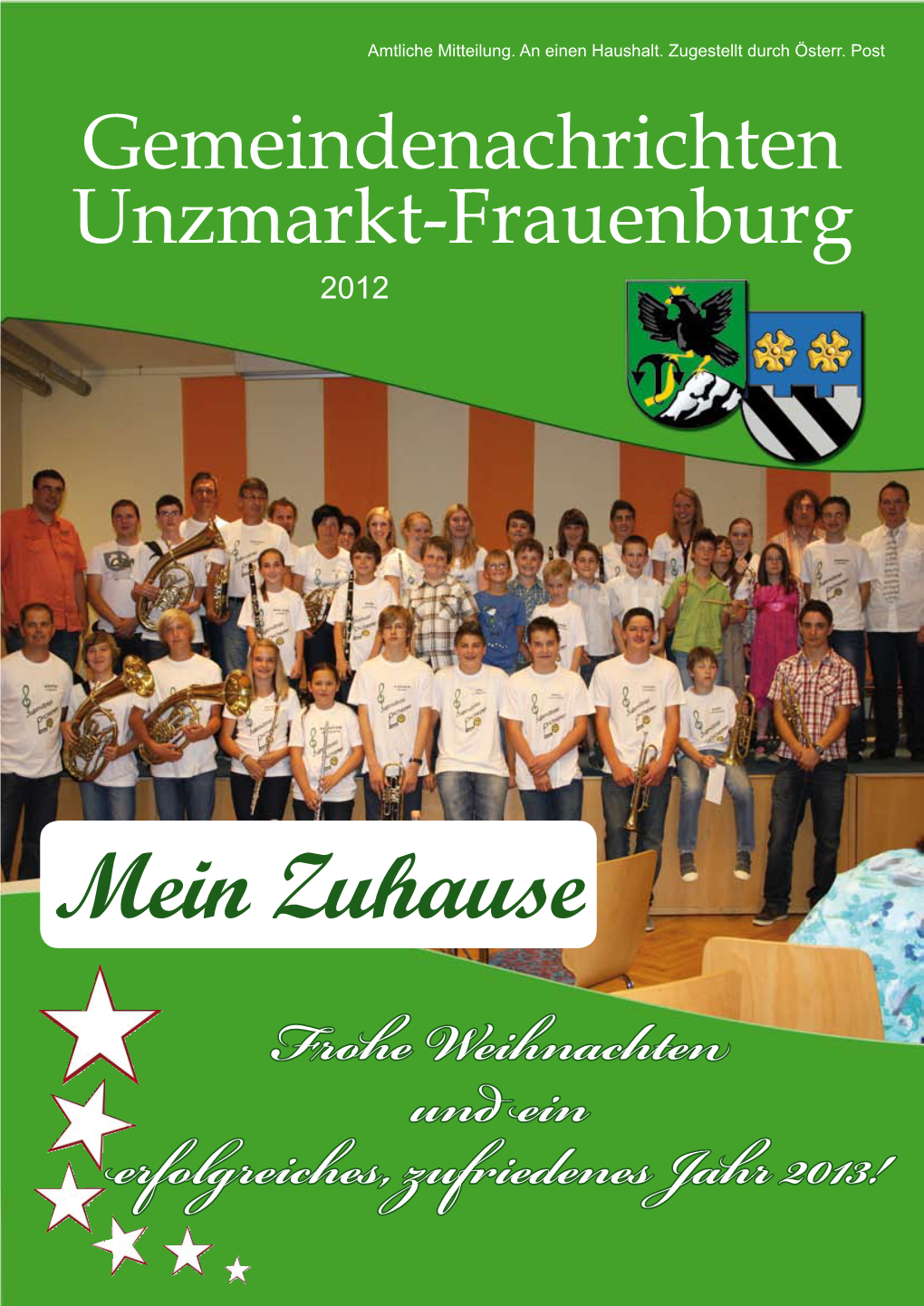 Gemeindenachrichten Unzmarkt-Frauenburg 2012