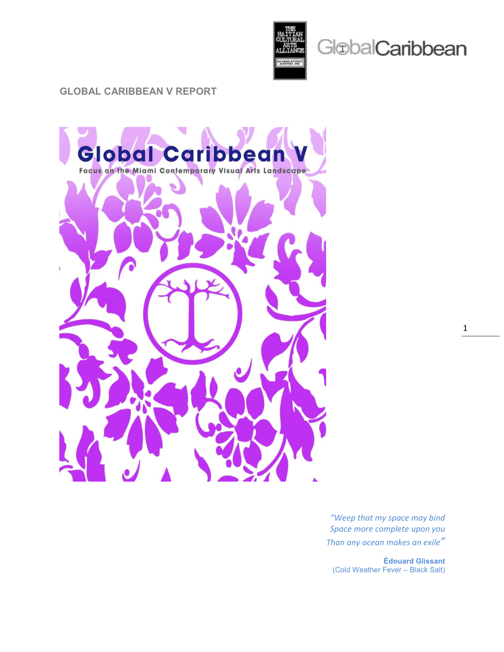 Global Caribbean V Report