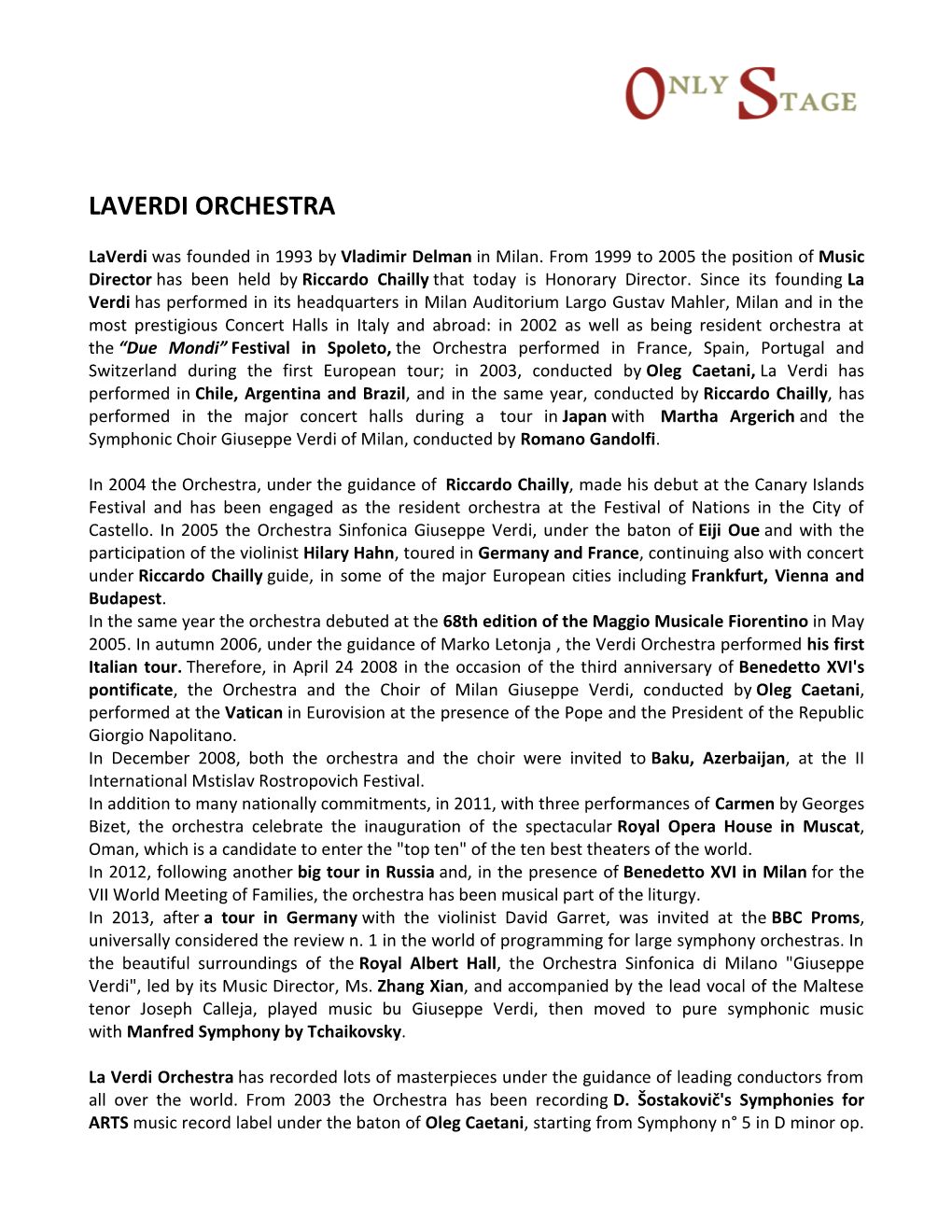Laverdi Orchestra