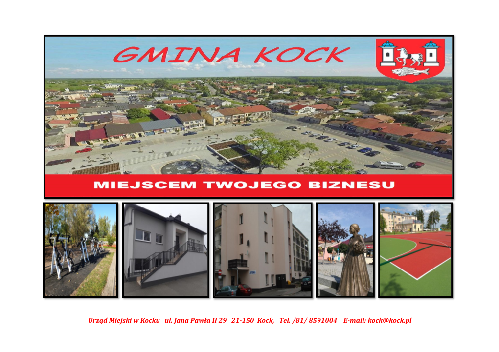 Oferta Gmina Kock 2020