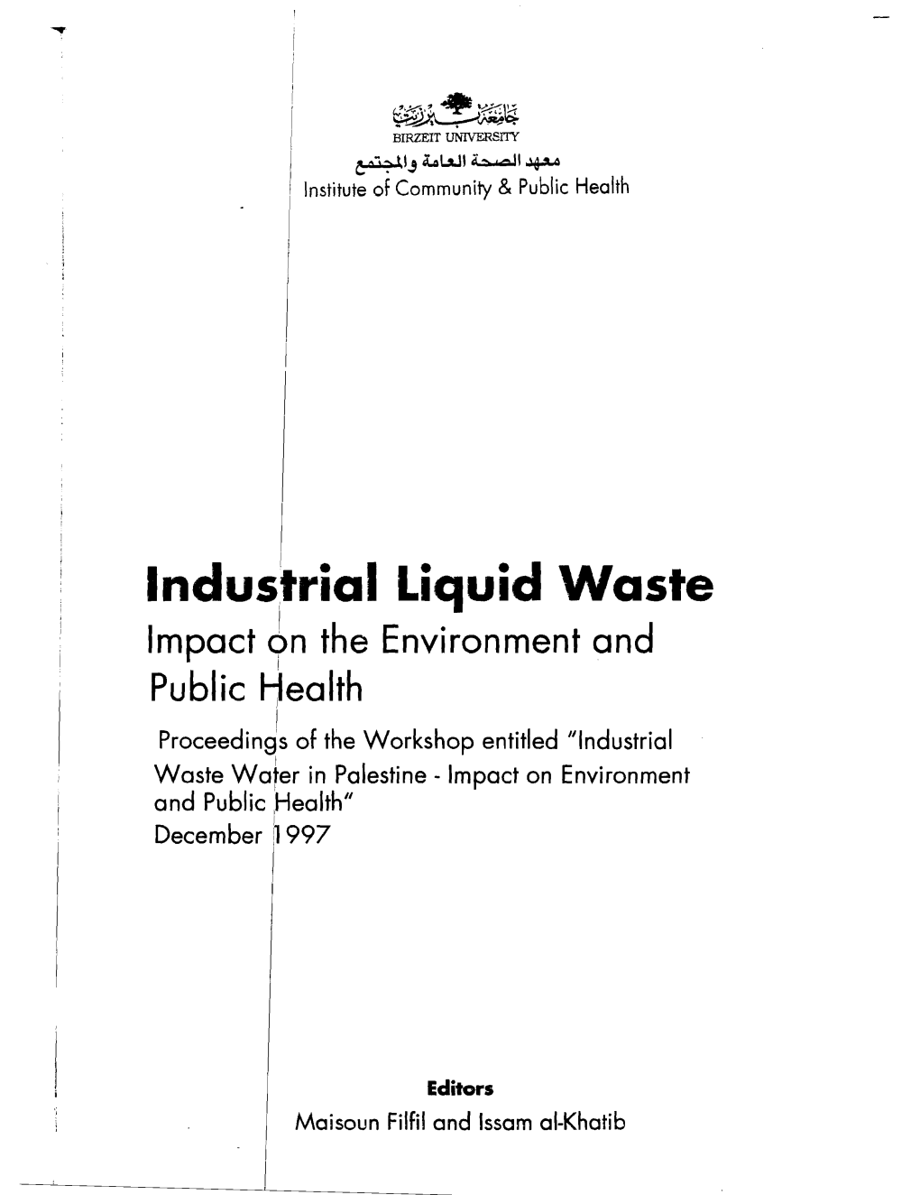 Indus,Trial Liquid Waste