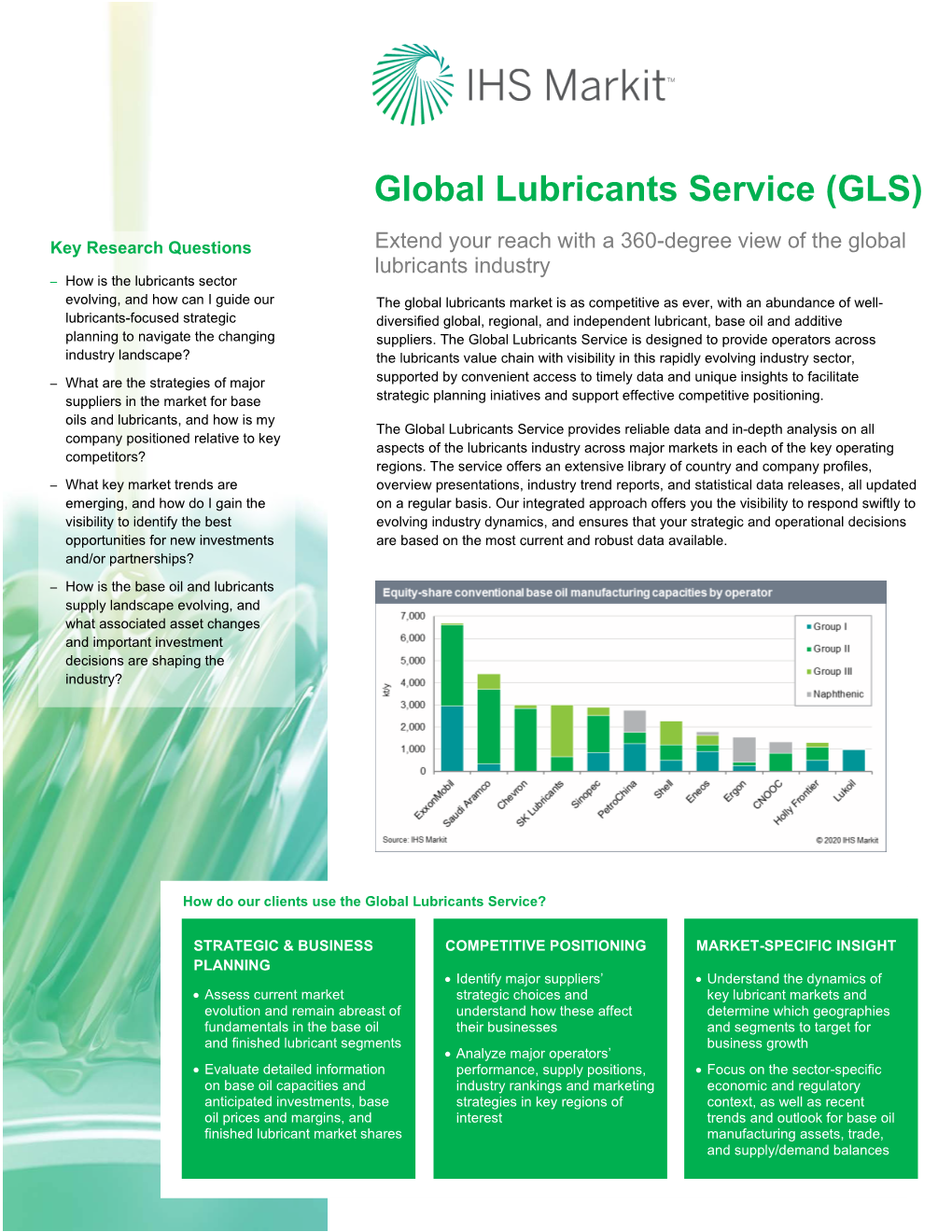 Global Lubricants Service (GLS)