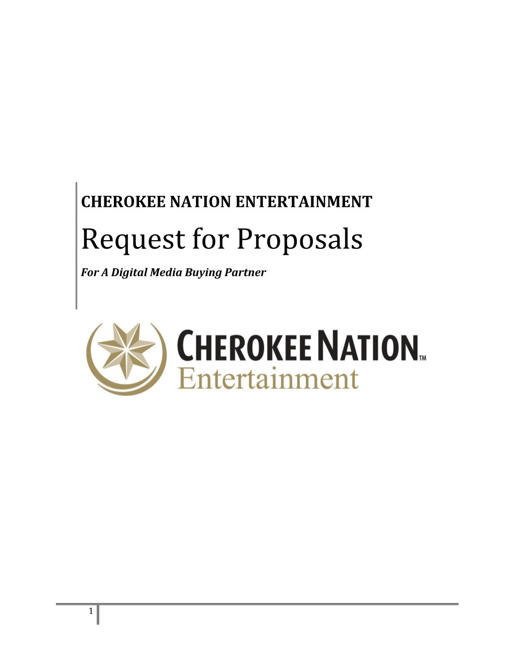 Request for Proposals s14