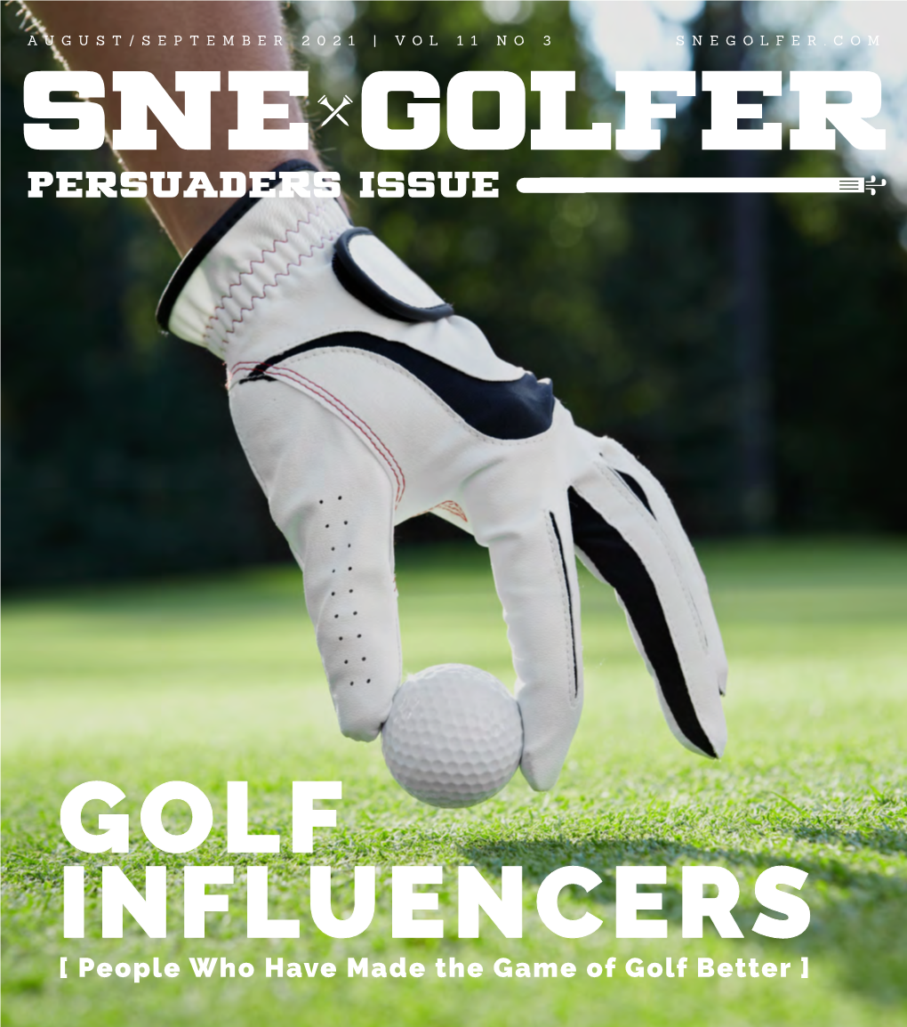 SNE Golfer Persuaders Issue