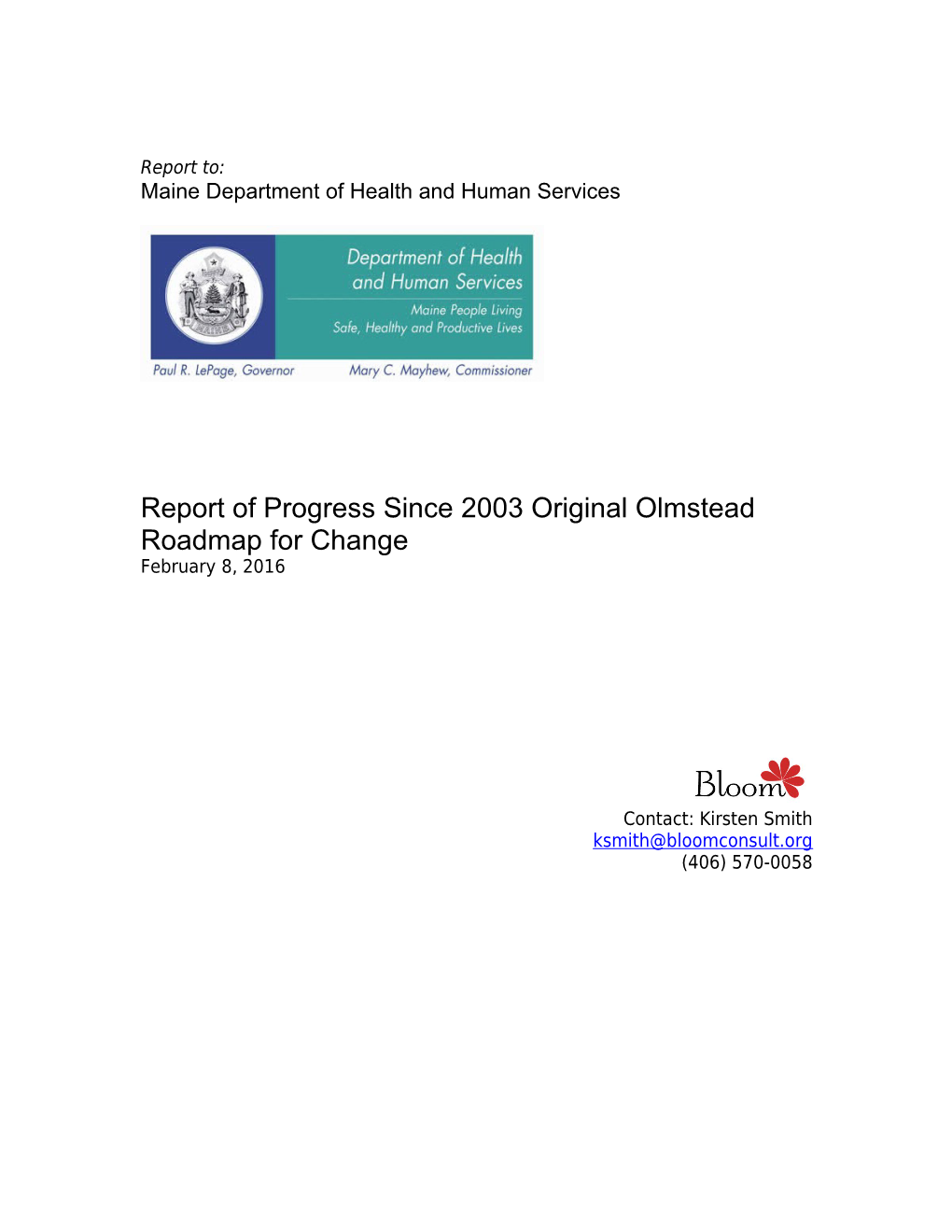 Maine Department of Health and Human Services s2