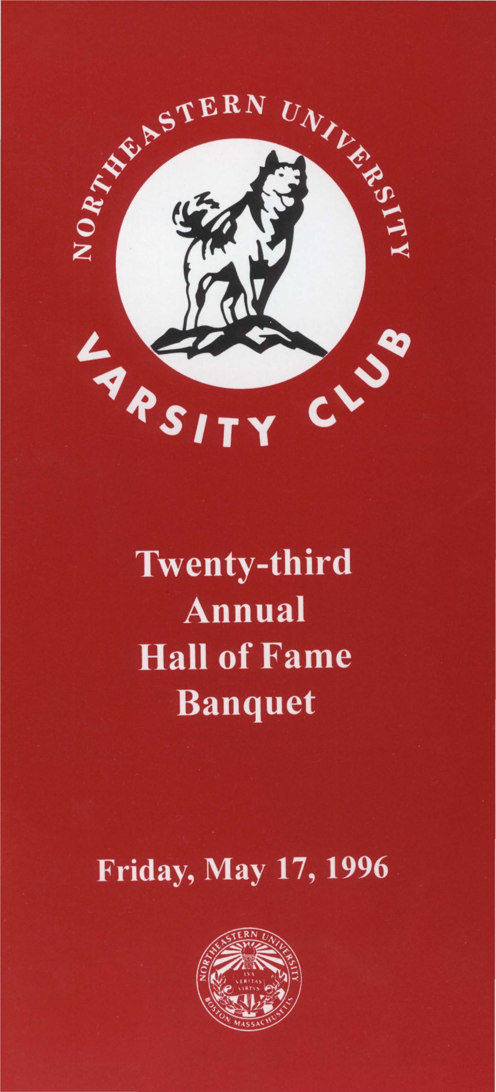 Varsity Club Hall of Fame Induction Class of 1996, General