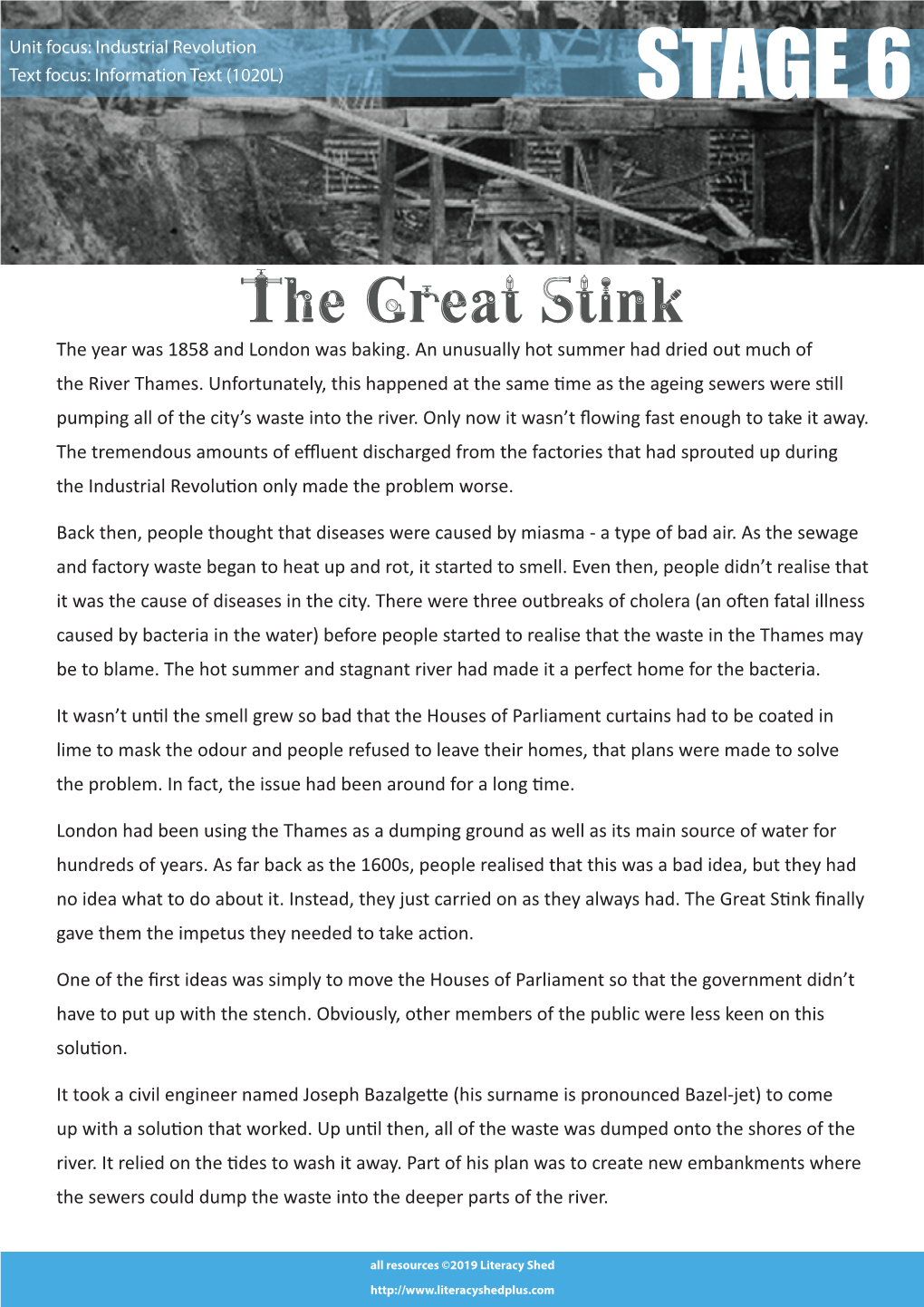 The Great Stink.Indd